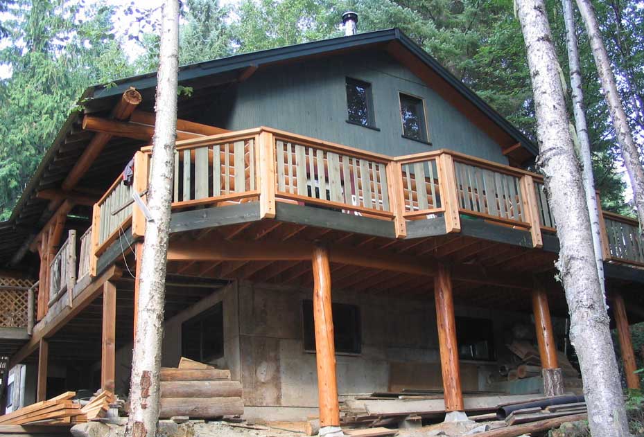 Our low-VOC cabin in the woods