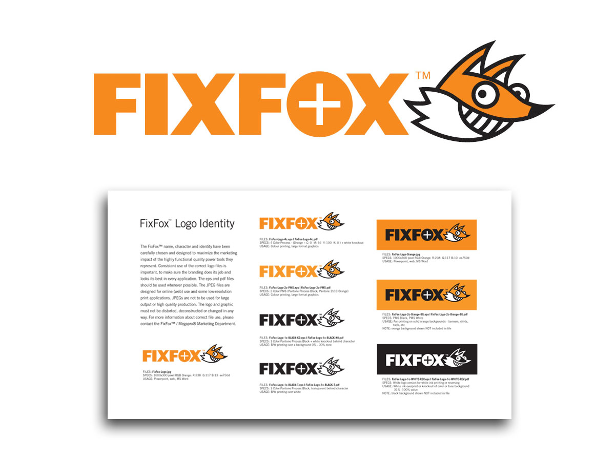 FixFox logo design