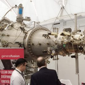 General Fusion machine at Globe 2016 Sustainable Business show